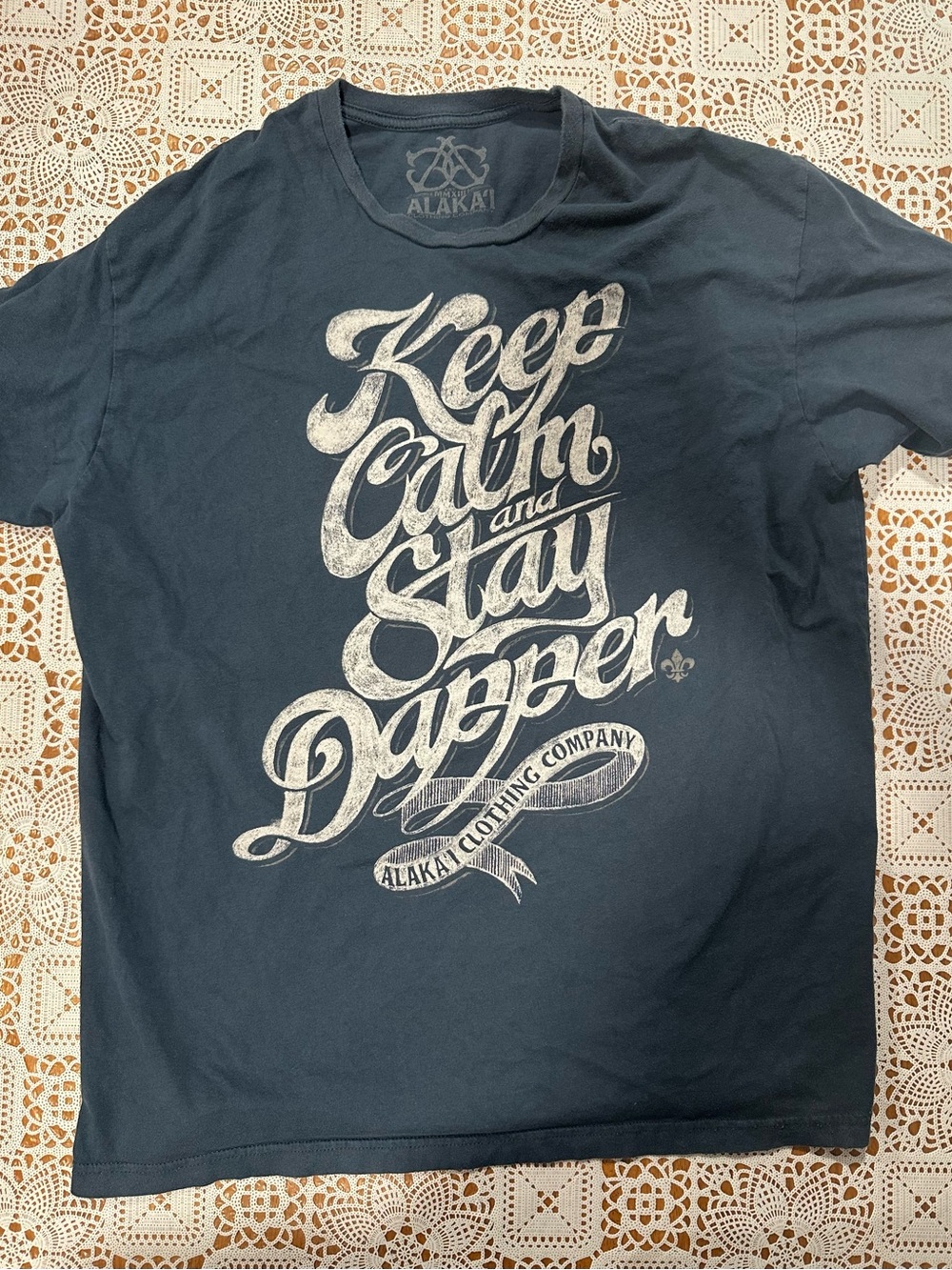 Alakai Kalakaua Cuts Barber Shop Graphic T-Shirt Men’s M